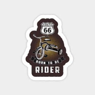 born to be rider Sticker
